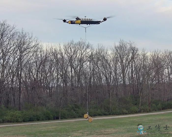 攜帶超過200磅有效載荷Dauntless無人機