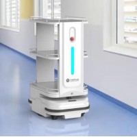 檢驗(yàn)科智慧物流解決方案 鈦米醫(yī)療服務(wù)機(jī)器人