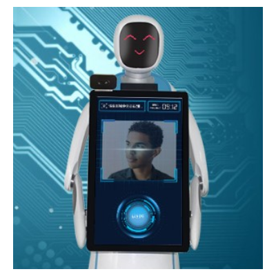 大屏測溫機器人--可定制車管所版本