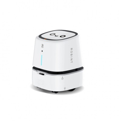 智能配送機器人 無人配送自主乘電梯 洛必德機器人