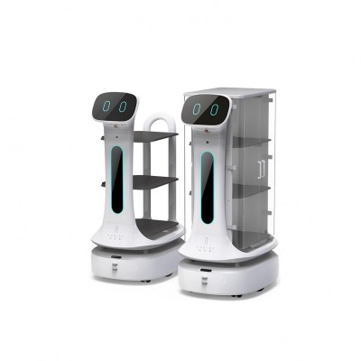 智能送餐機器人 酒店送餐機器人 洛必德機器人